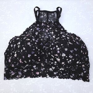 Victoria's Secret PINK Lace Bralette High Neck Bra LARGE